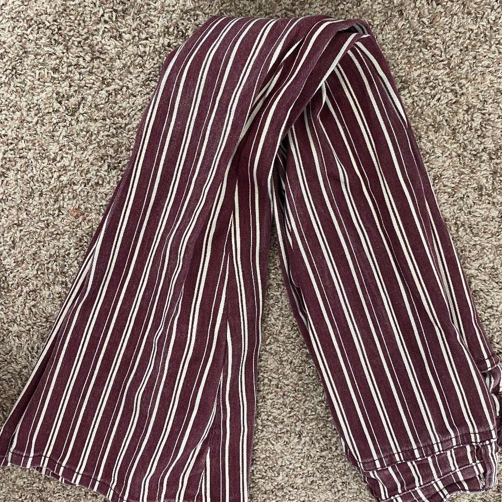 Rock and Roll Striped Flares